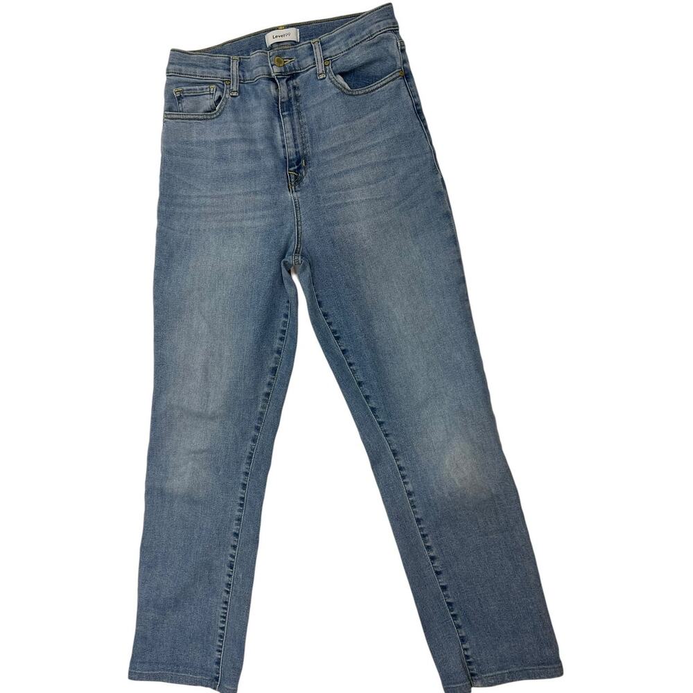 ANTHROPOLOGIE - LEVEL 99 Straight Leg Denim Jean SZ 31